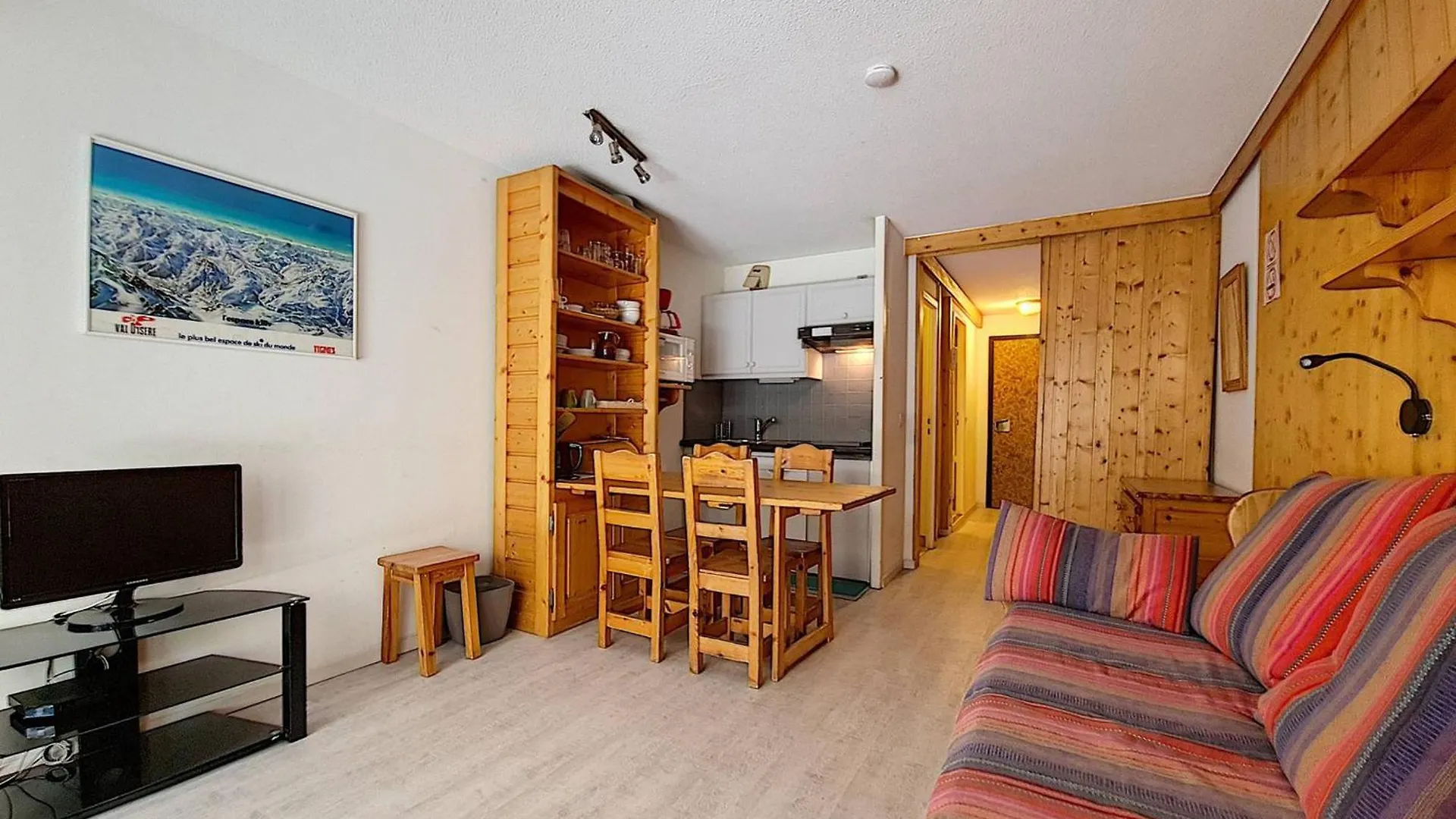 Studio Cabine Bien Equipe - Centre Val-D'Isere - Balcon & Terrasse Exposee Sud - Fr-1-518-105 0*,